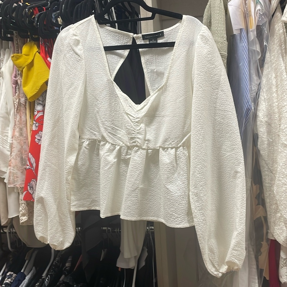 Brand New Sanctuary White Blouse Size Smalll